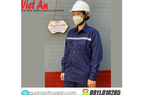 Quần Áo Bảo Hộ Xanh Đen