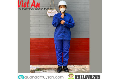 Quần Áo Công Nhân Màu Xanh