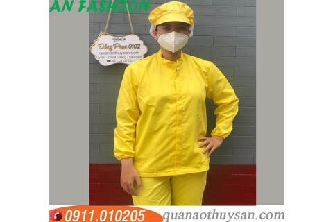 Quần Áo Kaki Vàng Tay Dài