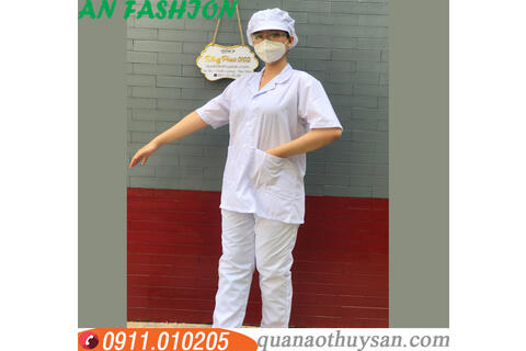 Quần Áo Silk Trắng Ngắn Tay